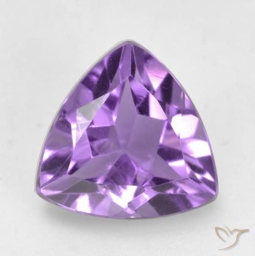 1.56ct 자연스러운 미디엄 바이올렛 자수정, 일조, VVS-VS