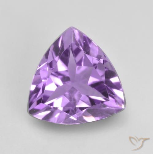 1.57ct 자연스러운 미디엄 퍼플리쉬 바이올렛 자수정, 일조, VVS-VS