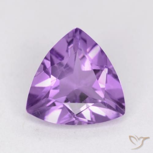 1.68ct 자연스러운 딥 퍼플리쉬 바이올렛 자수정, 일조, VS