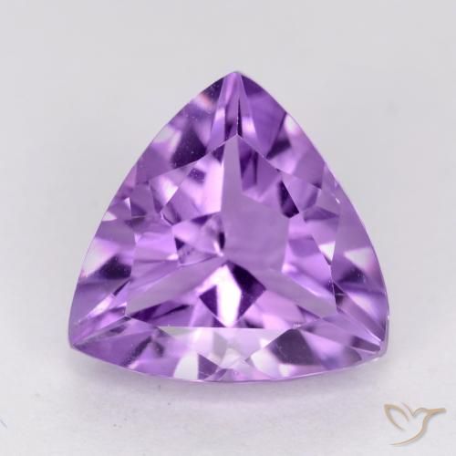 2.07ct 자연스러운 미디엄 바이올렛 자수정, 일조, VS