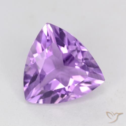 2.08ct 자연스러운 미디엄 바이올렛 자수정, 일조, VS
