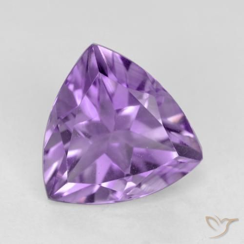 2.30ct 자연스러운 미디엄 바이올렛 자수정, 일조, VVS-VS