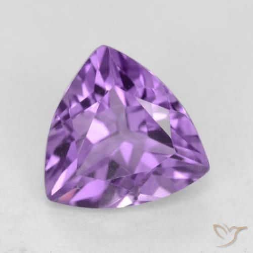 2.33ct 자연스러운 미디엄 바이올렛 자수정, 일조, VVS-VS