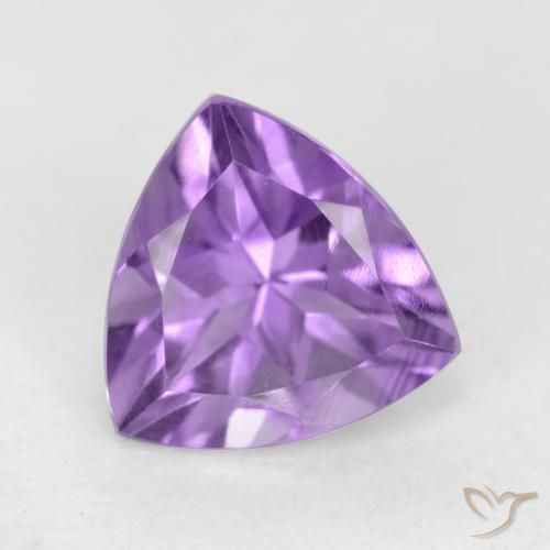 2.26ct 자연스러운 분홍빛이 도는 보라색 자수정, 일조, VVS-VS
