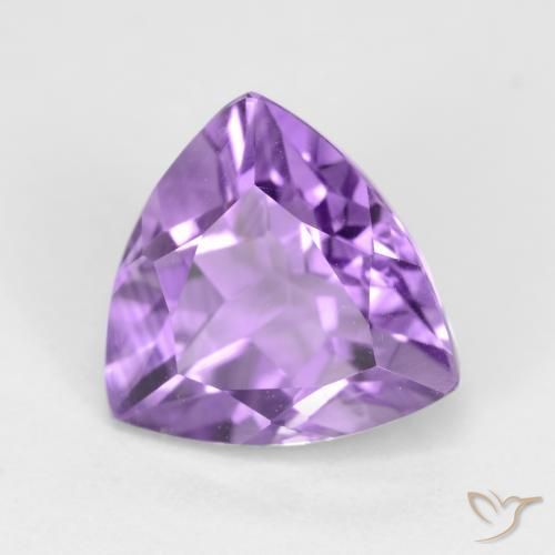 2.30ct 자연스러운 미디엄 바이올렛 자수정, 일조, VVS-VS