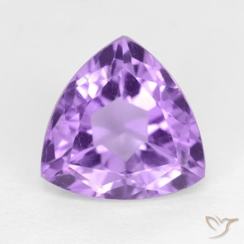 3.16ct 자연스러운 미디엄 바이올렛 자수정, 일조, VS