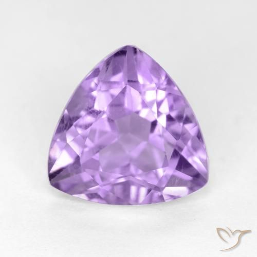 2.85ct 자연스러운 분홍빛이 도는 보라색 자수정, 일조, VS
