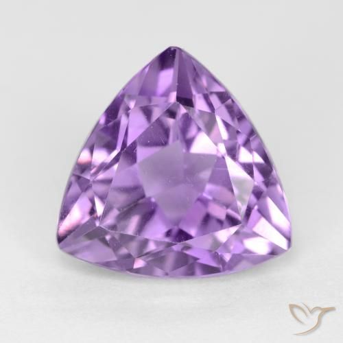 3.03ct 자연스러운 미디엄 바이올렛 자수정, 일조, VS
