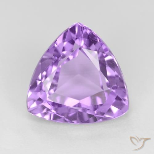2.91ct 자연스러운 미디엄 바이올렛 자수정, 일조, VS