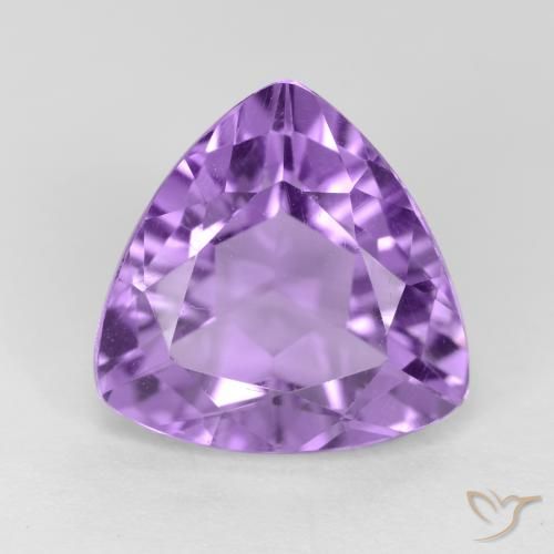 3.07ct 자연스러운 미디엄 바이올렛 자수정, 일조, VS