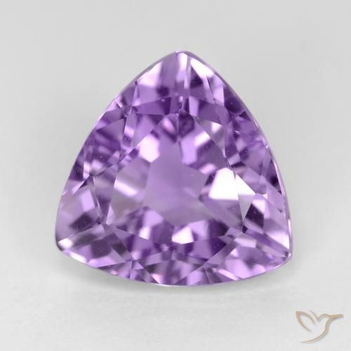 2.85ct 자연스러운 딥 바이올렛 자수정, 일조, VS