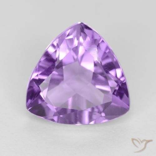 3.00ct 자연스러운 미디엄 바이올렛 자수정, 일조, VS