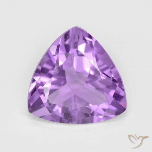 2.87ct 자연스러운 미디엄 바이올렛 자수정, 일조, VS