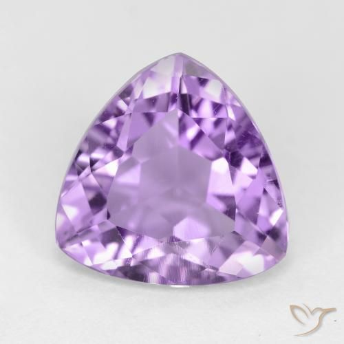 2.84ct 자연스러운 미디엄 바이올렛 자수정, 일조, VS