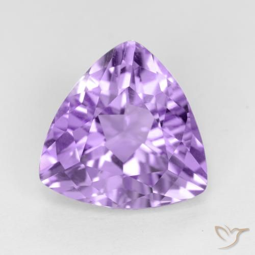 2.76ct 자연스러운 미디엄 바이올렛 자수정, 일조, VVS-VS