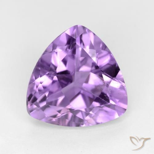 2.66ct 자연스러운 딥 바이올렛 자수정, 일조, VS