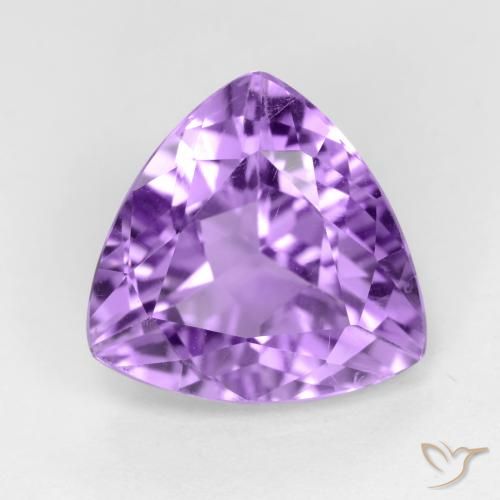 2.97ct 자연스러운 딥 바이올렛 자수정, 일조, VS