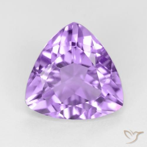 2.71ct 자연스러운 미디엄 바이올렛 자수정, 일조, VVS-VS