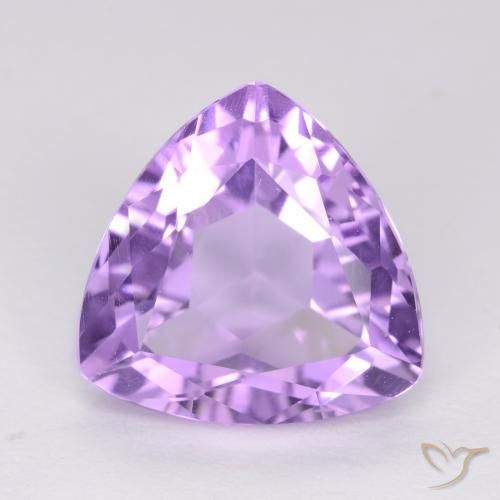 3.15ct 자연스러운 미디엄 바이올렛 자수정, 일조, VS