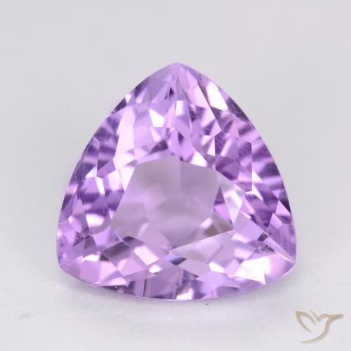 2.99ct 자연스러운 미디엄 바이올렛 자수정, 일조, VS
