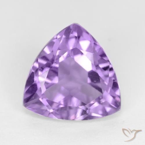 2.96ct 자연스러운 미디엄 바이올렛 자수정, 일조, VS
