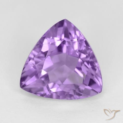 3.09ct 자연스러운 미디엄 바이올렛 자수정, 일조, VVS-VS
