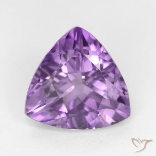 2.79ct 자연스러운 미디엄 바이올렛 자수정, 일조, VS