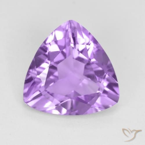 2.51ct 자연스러운 분홍빛이 도는 보라색 자수정, 일조, VS