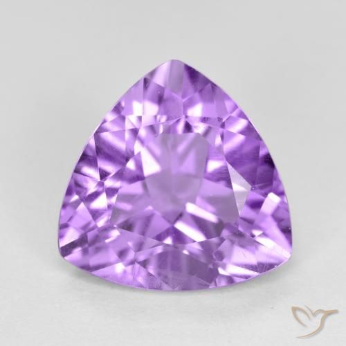 2.86ct 자연스러운 미디엄 바이올렛 자수정, 일조, VS