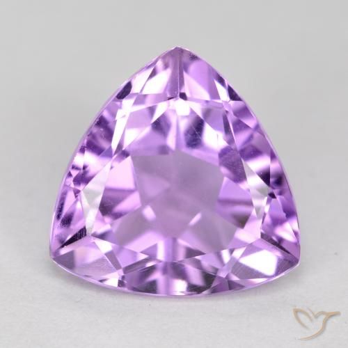 2.83ct 자연스러운 미디엄 바이올렛 자수정, 일조, VS