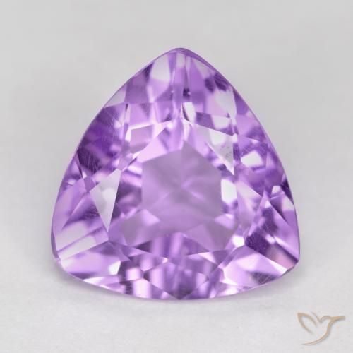 2.71ct 자연스러운 미디엄 바이올렛 자수정, 일조, VS