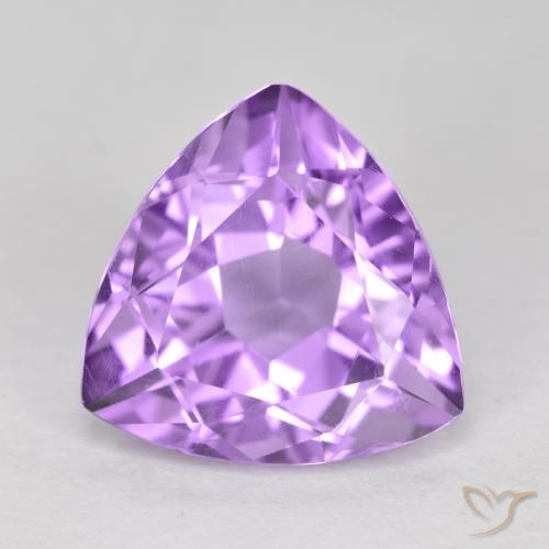 2.94ct 자연스러운 미디엄 바이올렛 자수정, 일조, VVS-VS