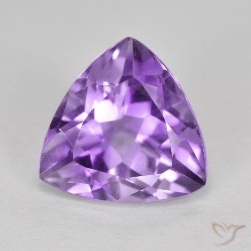 2.93ct 자연스러운 미디엄 바이올렛 자수정, 일조, VS