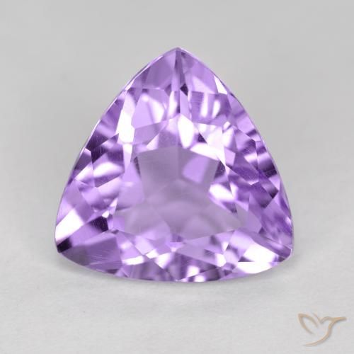 2.81ct 자연스러운 미디엄 바이올렛 자수정, 일조, VS