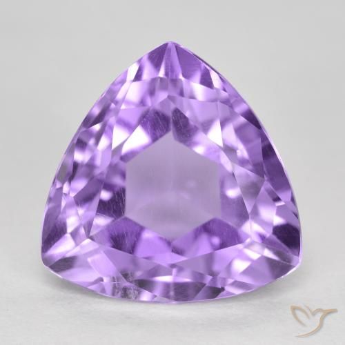 3.17ct 자연스러운 미디엄 바이올렛 자수정, 일조, VS