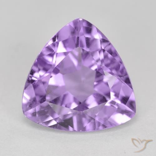 2.92ct 자연스러운 미디엄 바이올렛 자수정, 일조, VS
