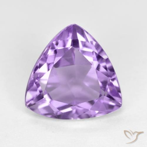 2.71ct 자연스러운 분홍빛이 도는 보라색 자수정, 일조, VS