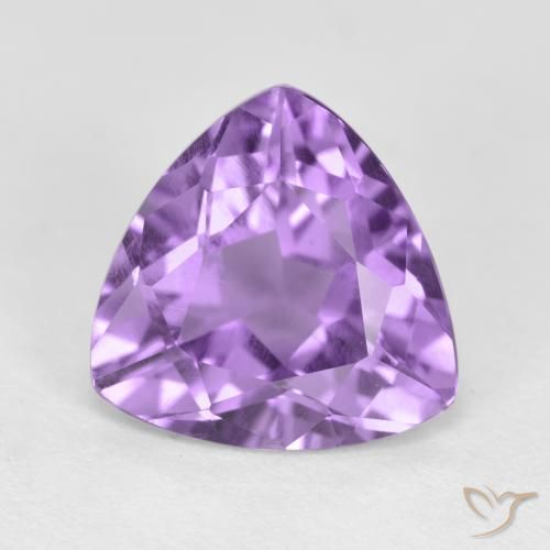 2.74ct 자연스러운 미디엄 바이올렛 자수정, 일조, VS
