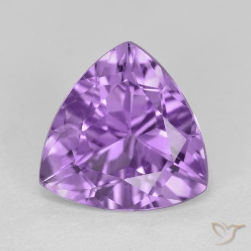 2.88ct 자연스러운 미디엄 바이올렛 자수정, 일조, VS