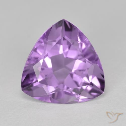 2.65ct 자연스러운 딥 퍼플리쉬 바이올렛 자수정, 일조, VS