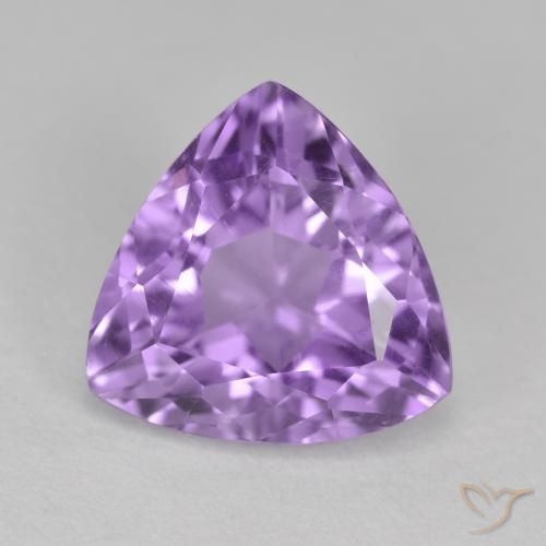 3.00ct 자연스러운 딥 아이리스 바이올렛 자수정, 일조, VS