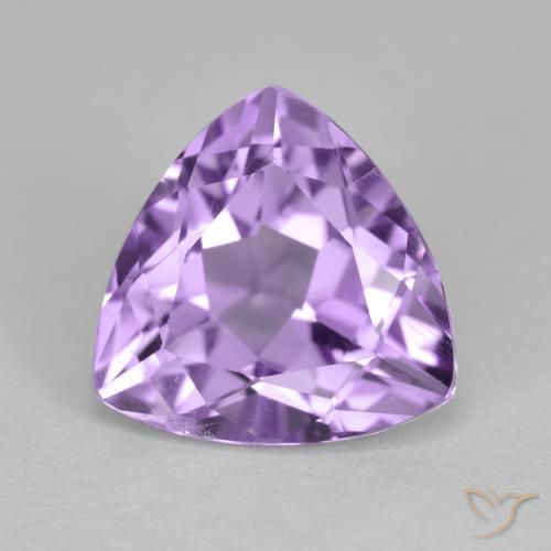 3.06ct 자연스러운 미디엄 바이올렛 자수정, 일조, VS