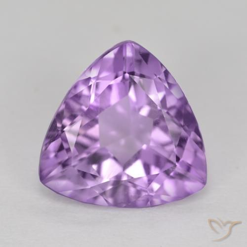 2.78ct 자연스러운 분홍빛이 도는 보라색 자수정, 일조, VS