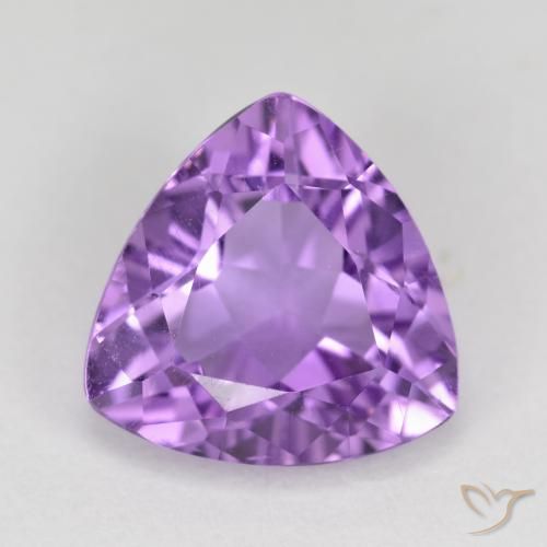 2.79ct 자연스러운 미디엄 바이올렛 자수정, 일조, VS