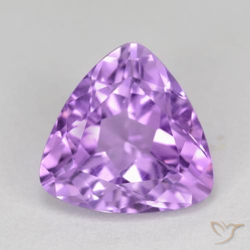 2.92ct 자연스러운 보라색 보라색 자수정, 일조, VS
