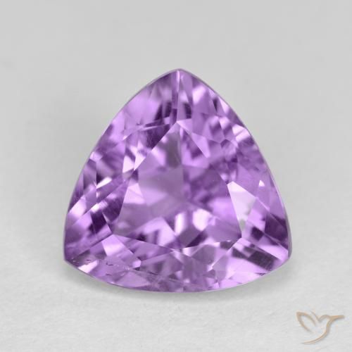 2.78ct 자연스러운 보라색 보라색 자수정, 일조, VS