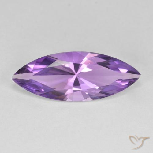 2.94ct 자연스러운 딥 바이올렛 자수정, 보석, VVS-VS