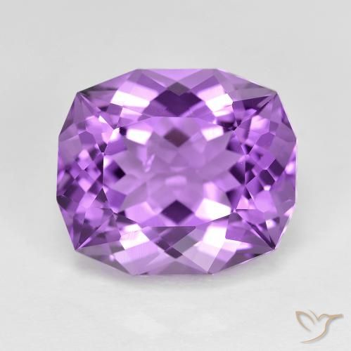 6.92ct 자연스러운 보라색 보라색 자수정, 팬시한, VVS-VS