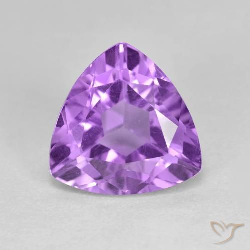 3.13ct 자연스러운 딥 바이올렛 자수정, 일조, VS