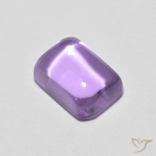 1.26ct 자연스러운 딥 아이리스 바이올렛 자수정, 에메랄드 컷, 투명한